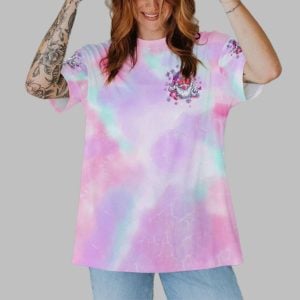 2025 Christmas Santa Claus Dont Stop Believing Blowing Bubble Shirt 1