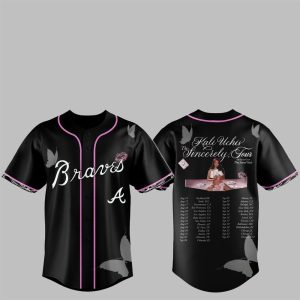 1 Braves Kali Uchis The Sincerely Tour Jersey 2025