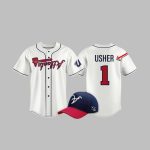 Usher Braves A-Town Down Jersey