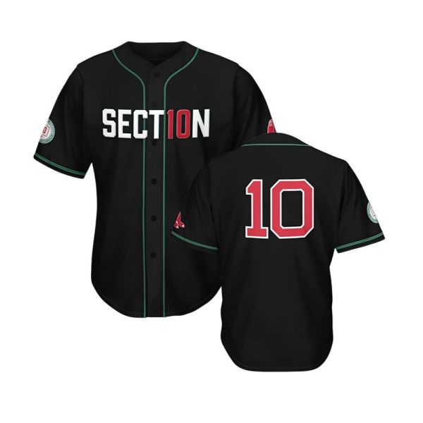 Red Sox Section 10 Night Jersey 2025 Giveaway 1 2