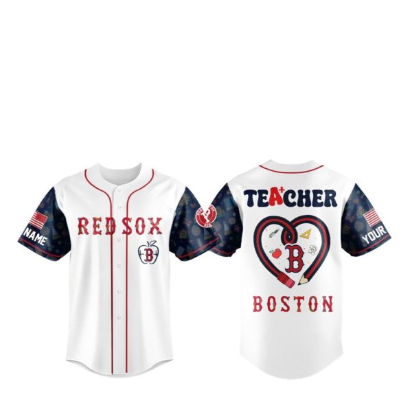 Red Sox Teacher Appreciation Week Jersey 2025 1 2