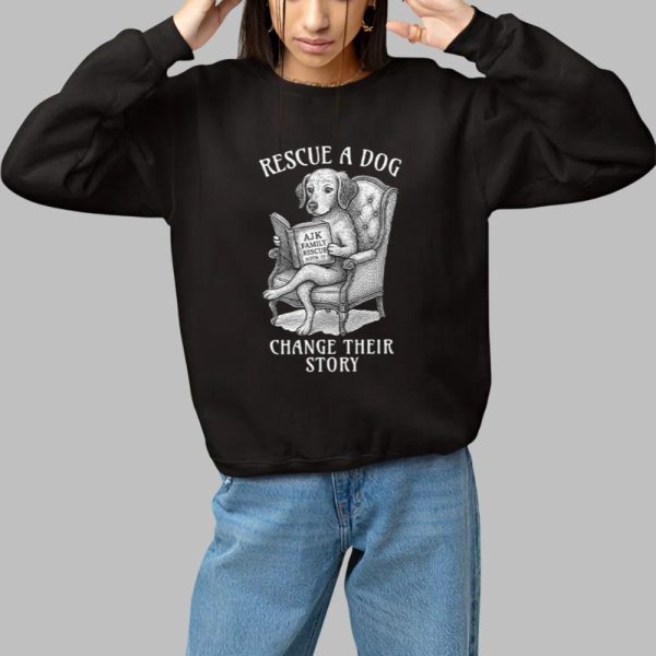 Rescue A Dog Change Their Story Shirt 1 1