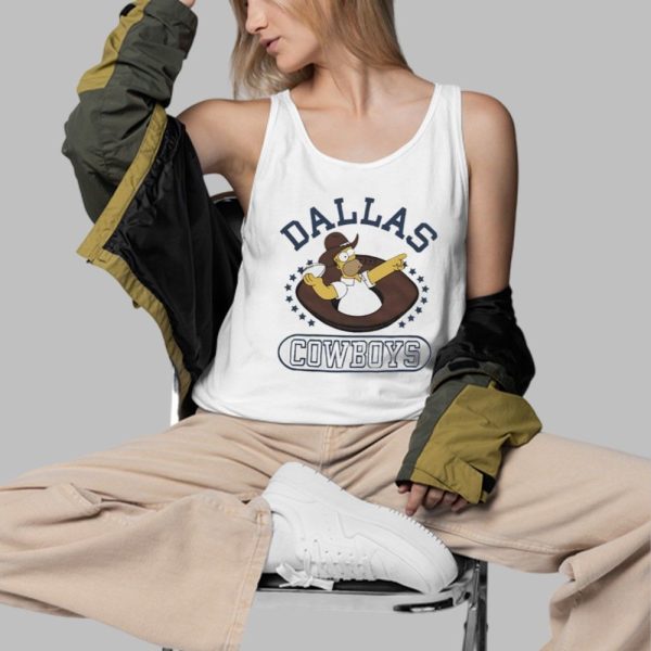 Ricky Williams Dallas Cowboys The Simpsons Shirt 3 d