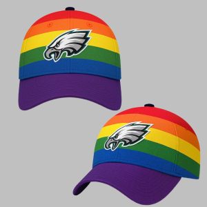 Eagles Coach Nick Sirianni Rainbow Hat 0
