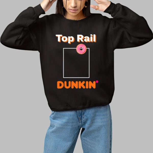 Rob Bradford Top Rail Dunkin Shirt 1 1