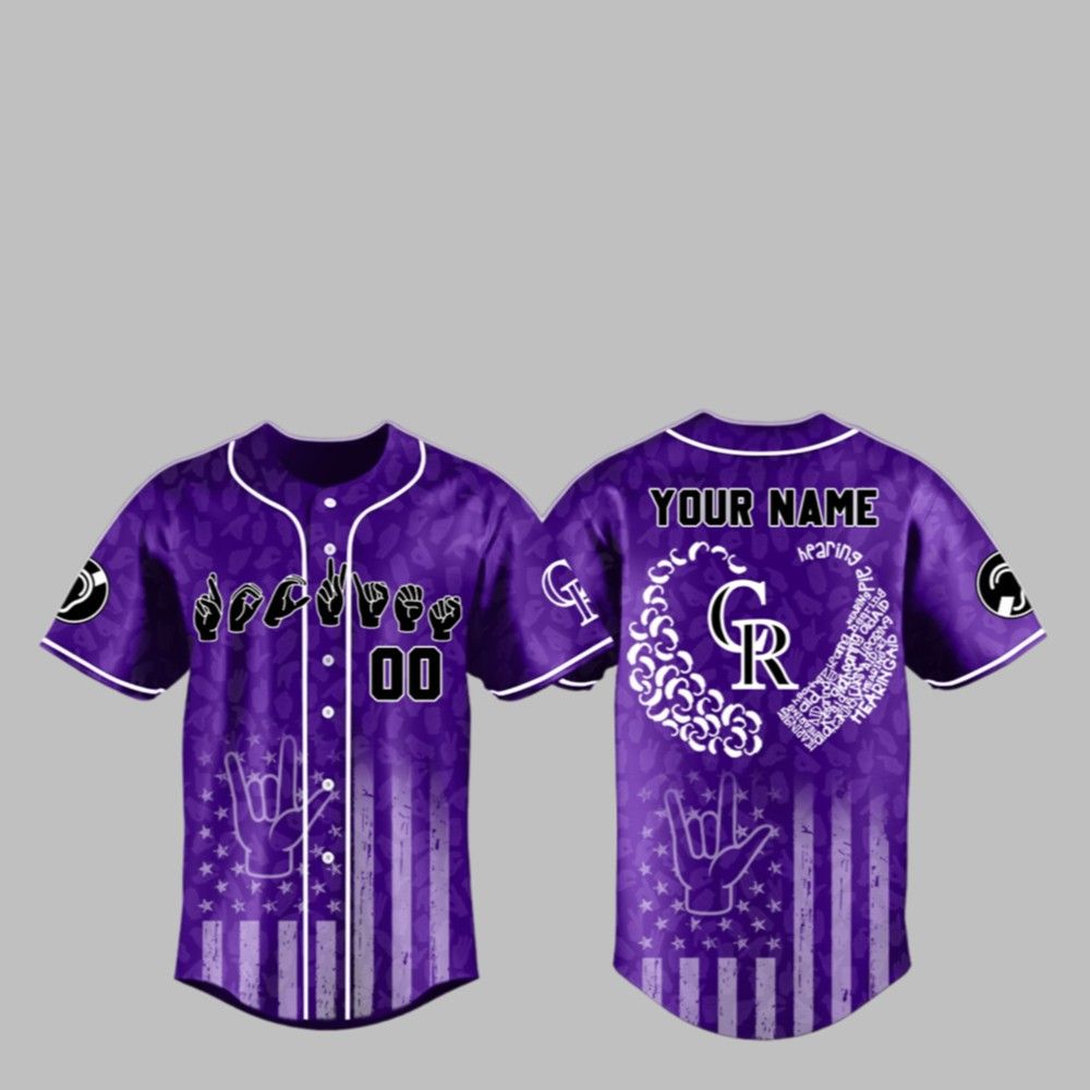 Rockies Deaf And Hard of Hearing Awareness Day 2025 Jersey 1 1 Rockies Deaf And Hard of Hearing Awareness Day 2025 Jersey 1 1