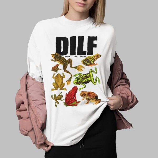 Roman DILF Damn I Love Frogs Shirt 0 2