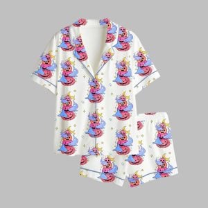 Curious Halloween Sharks Pajama Set 1