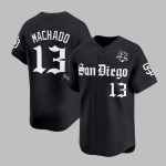 SD Padres Machado 2025 Gothic Jersey