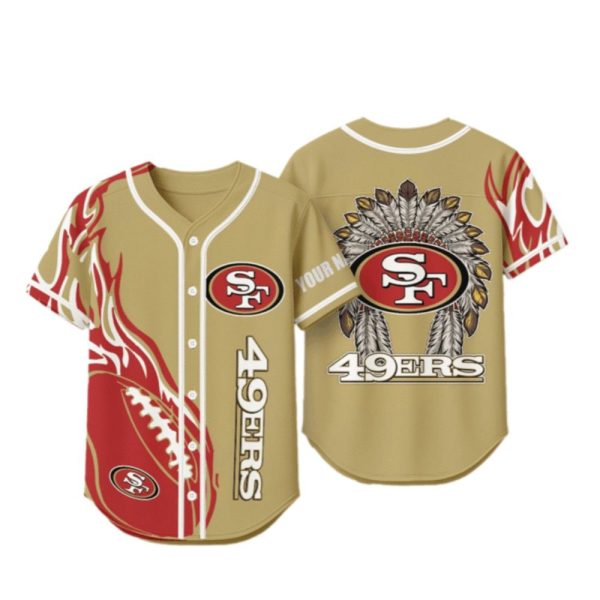 SF 49ers Native American Jersey 2025 1 2