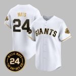 SF Giants Willie Mays 24 The Say Hey Kid Jersey 2025