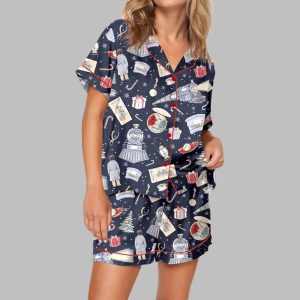 Polar Express Christmas Pajama Set For Women 1
