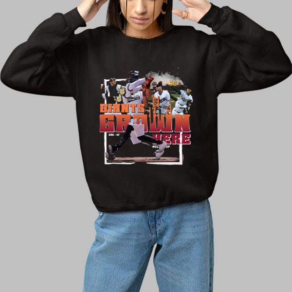 Sacramento River Cats Giants Grown Here T Shirt 2025 Giveaway 1 1