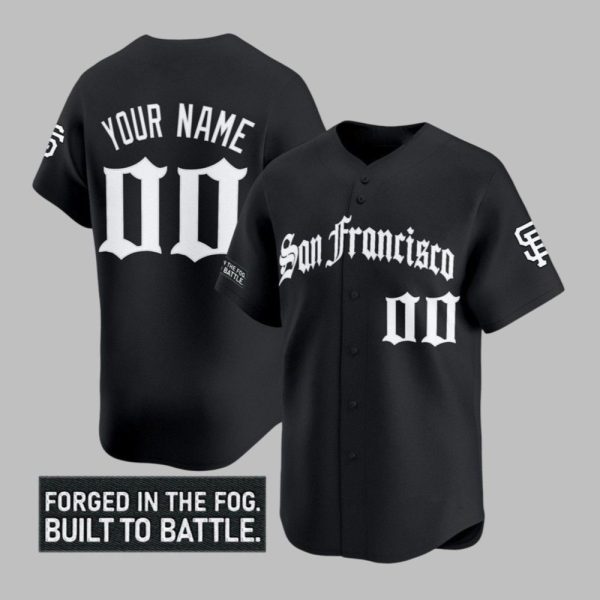 San Francisco Giants Forged In The Fog Built To Battle 2025 Jersey Photoroom 1 1