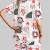 Santa Christmas Tree Pajama Set 2