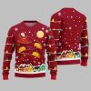 Santa Taco Sleigh Ugly Sweater Christmas 2025 3
