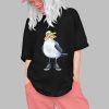 Seagull With Fries And Sneakers Fun Shirt 0 1