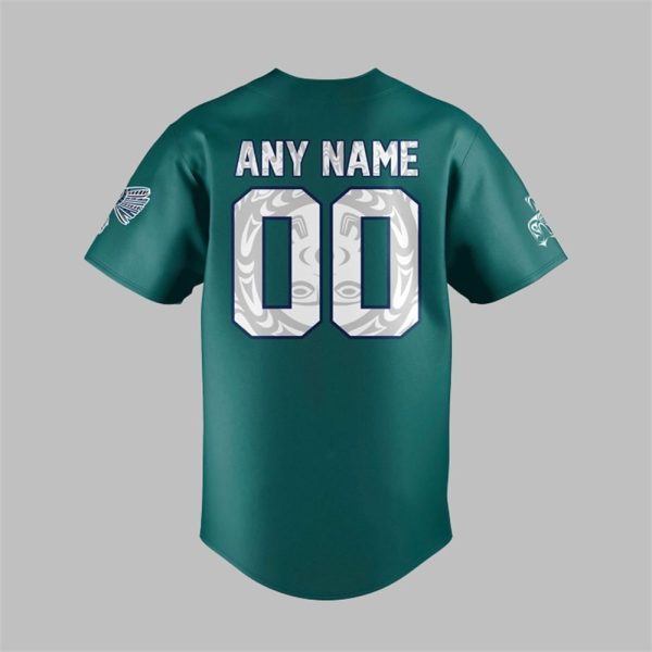 Seattle Mariners 2025 Native American Heritage Night Jersey 2