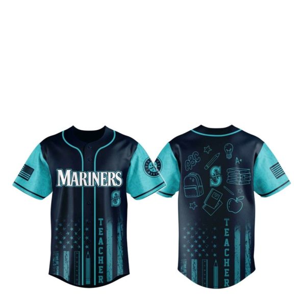 Seattle Mariners Teacher Appreciation 2025 Jersey 1 2