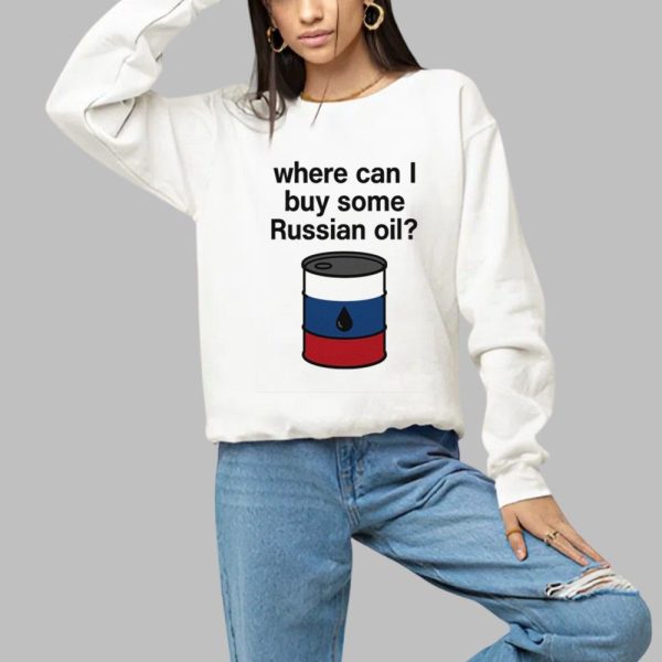 Shiv Aroor Where Can I Buy Some Russian Oil Shirt 1 a
