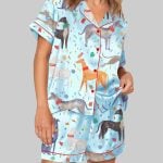 Sighthound Pajama Set For Women