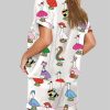 Silly Goose Short Sleeve Pajama Set 2