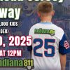 South Bend Cubs Youth Replic Road Jersey Giveaway 2025 2