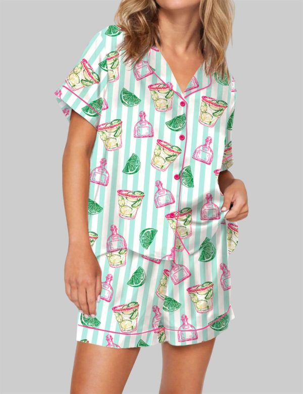 Spicy Margarita Pajama Set For Women 1