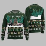 Stay Trashy Critter Ugly Sweater Christmas 2025