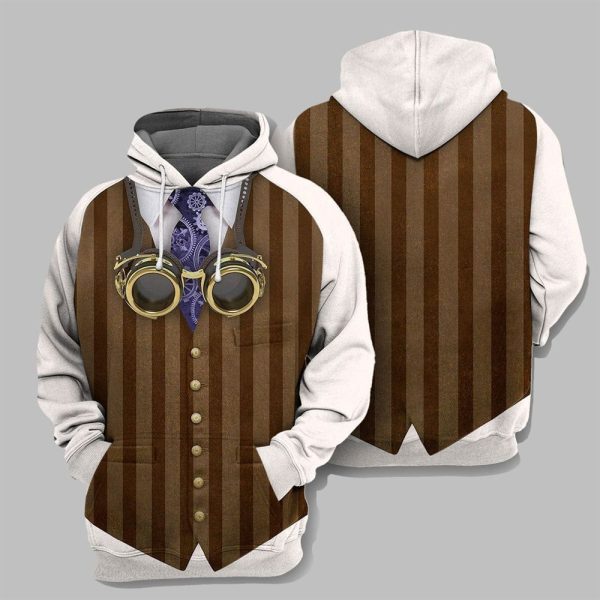 Steampunk Costume Shirt 2025 Halloween 2