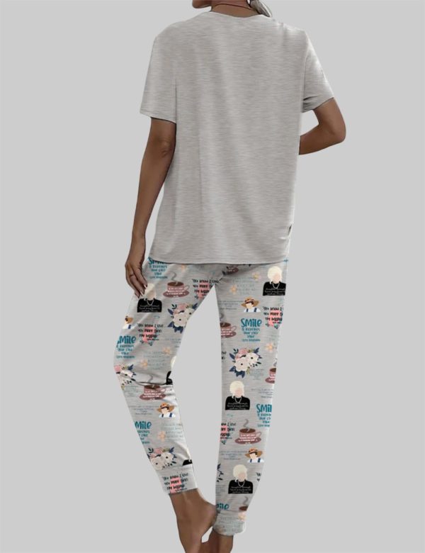 Steel Magnolias I Slapped Ouiser Boudreaux Casual Pajama Set 2