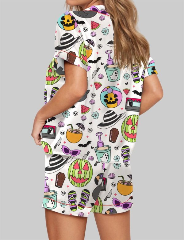 Summerween Halloween Spooky Pajama Set 2