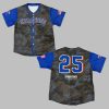 Syracuse Mets Armed Forces Day Baseball Jersey 2025 0