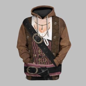 2025 Halloween Pirate Lass Costume Hoodie 1 1