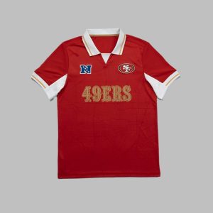 SF 49ers Soccer Football Jersey 2025 1 1