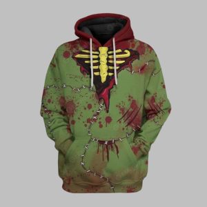2025 Halloween Blood Stiches Costume Hoodie 1 1