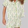 Tennis Time Tennis Lover Tennis Player Game Day Pajama Set 3