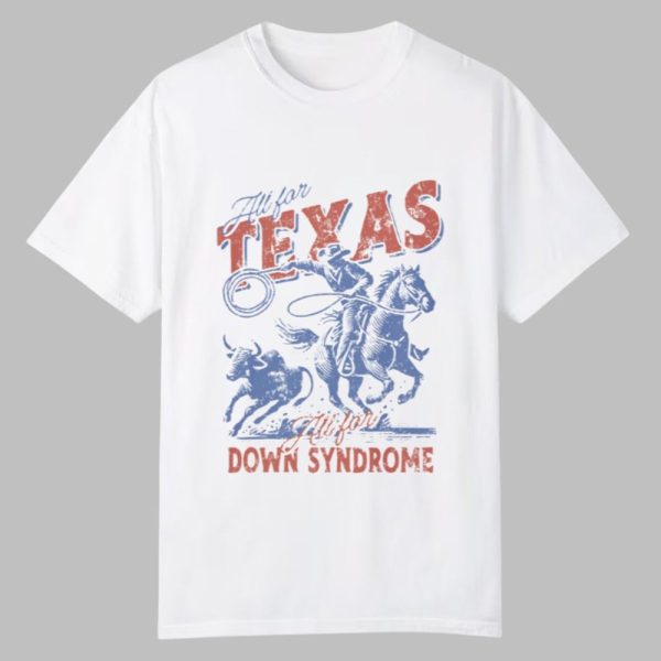 Texas Rangers All For Texas All For Down Syndrome Shirt 0 0