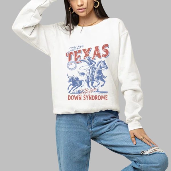 Texas Rangers All For Texas All For Down Syndrome Shirt 1 a