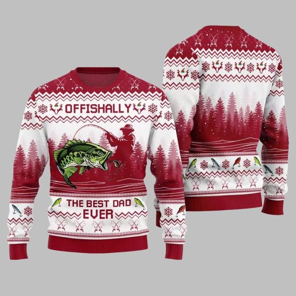 The Best Dad Ever Ugly Sweater Christmas 2025 5