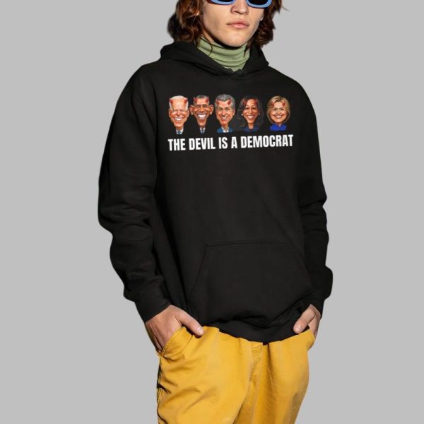 The Devil Is A Democrat Shirt 2 1