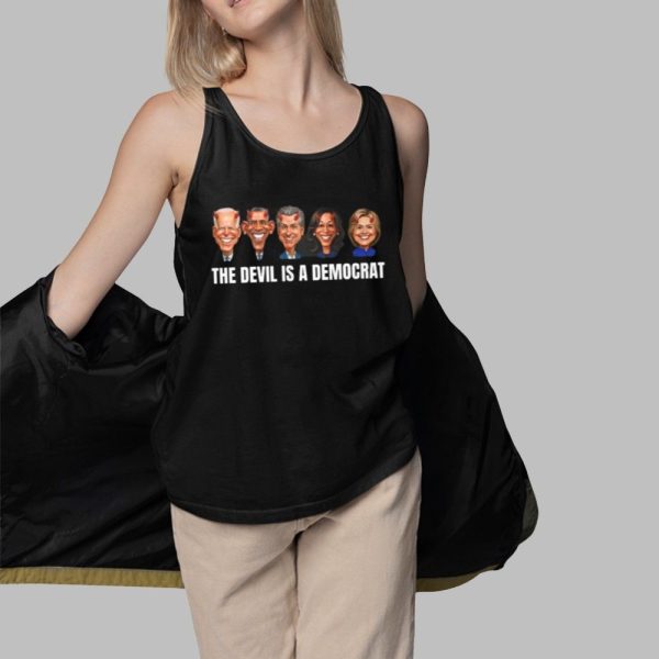 The Devil Is A Democrat Shirt 3 1