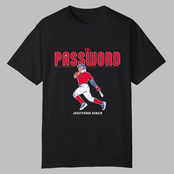 The Password Jhostynxon Garcia Red Sox Shirt 0 0