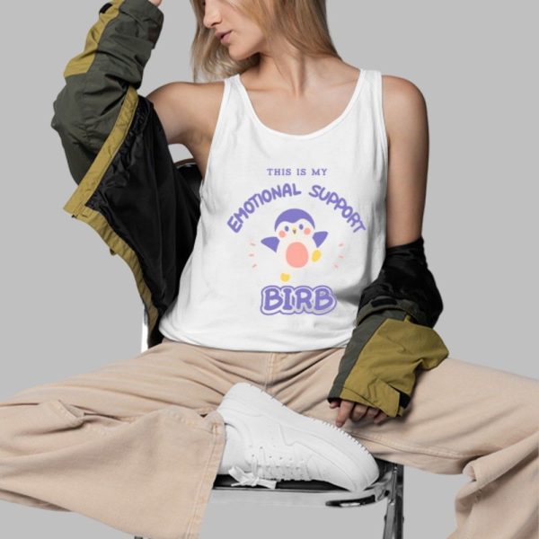 This Is My Emotional Support Birb Finch Shirt 3 d