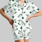Tinis And Weenies Dirty Martini Party Alcohol Pajama Set