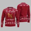Tis The Season To Be Naughty Ugly Sweater Christmas 2025 3