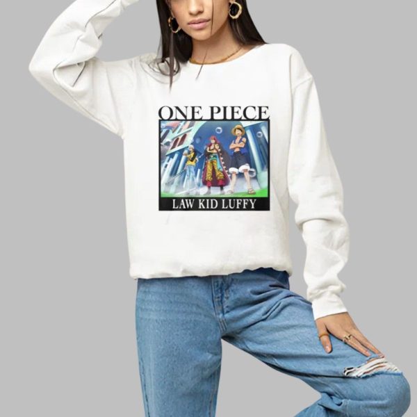 Tom Brady One Piece Law Kid Luffy Shirt 1 a