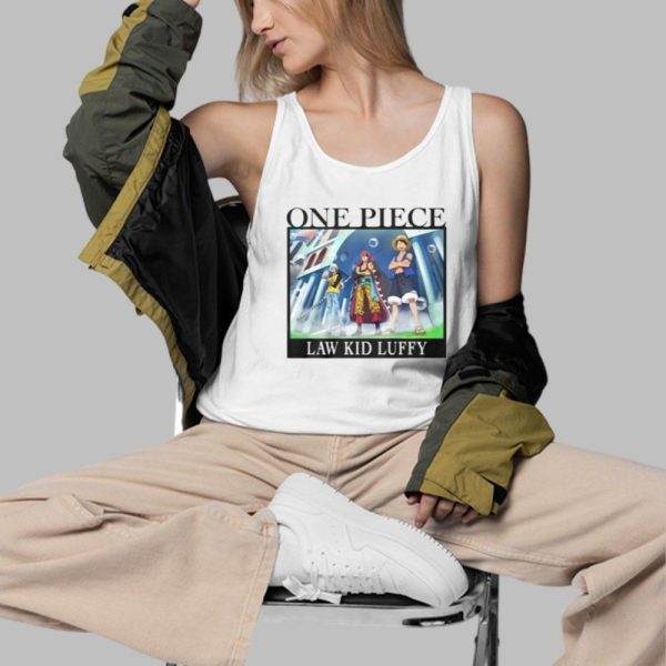 Tom Brady One Piece Law Kid Luffy Shirt 3 d