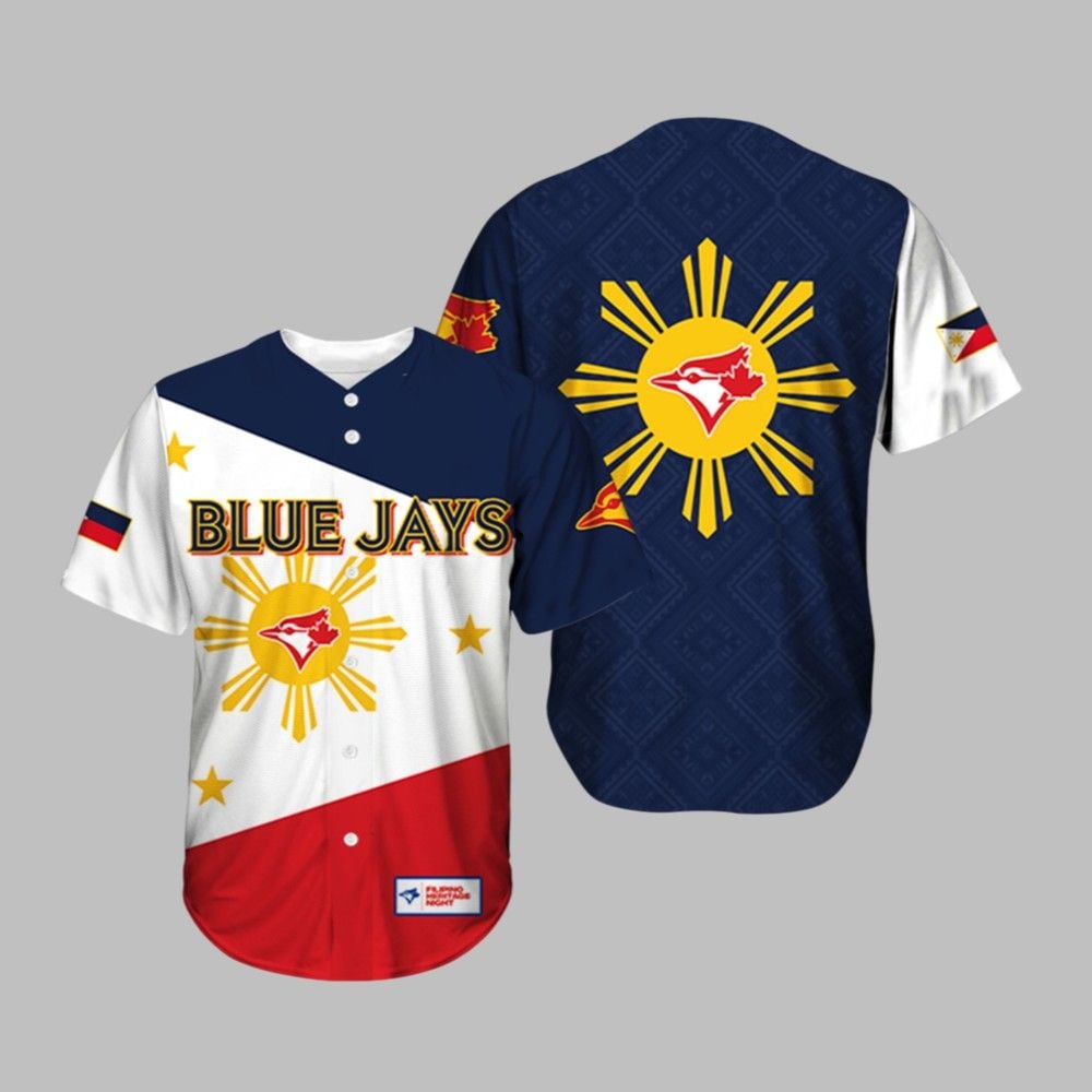 Toronto Blue Jays Filipino Heritage Night Jersey 2025 1 1 Toronto Blue Jays Filipino Heritage Night Jersey 2025 1 1