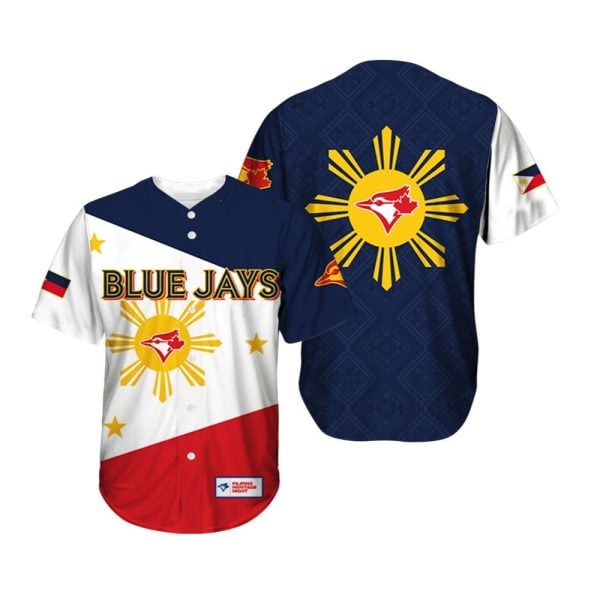Toronto Blue Jays Filipino Heritage Night Jersey 2025 1 2